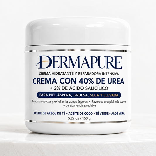 Crema queratolítica avanzada para piel áspera y elevada